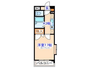 グランデアオキの物件間取画像